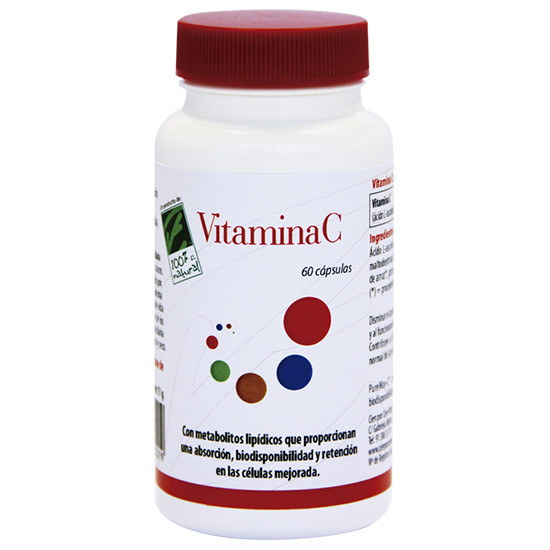 100 % Natural Vitamina C Liposomal 90 cápsulas