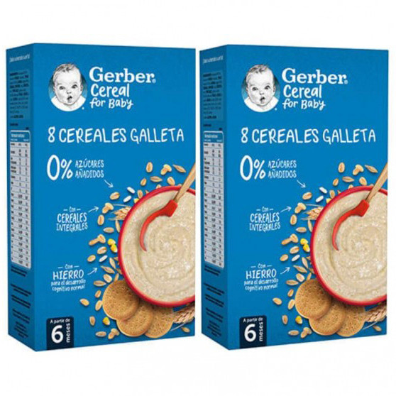 Nestlé Gerber multicereales galleta duplo