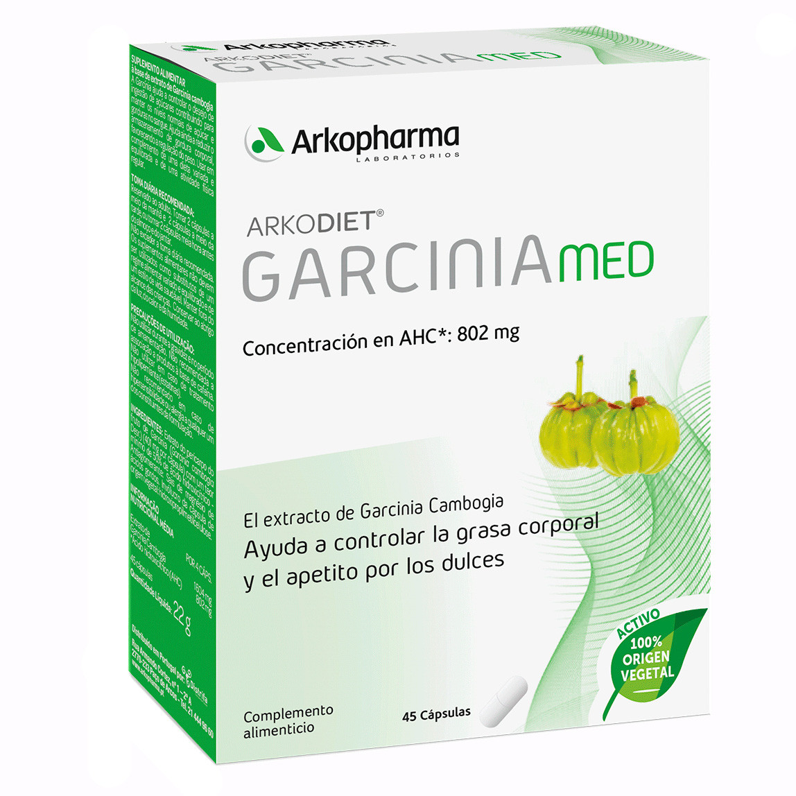 Arkocapsulas Garcinia Cambogia 45 cápsulas